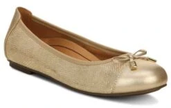 Vionic Women's Minna Ballet Flat Gold 9 Vionic Women's Minna Ballet Flat Gold -Vionic 11 4 1