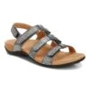 Vionic Women's Amber Sandals Black Metallic