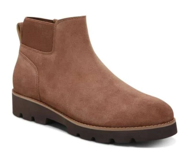 Vionic Women's Brionie Boot Chestnut Suede 3 Vionic Women's Brionie Boot Chestnut Suede