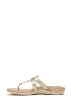 Vionic Gold Karley Tumbled Geo Synthetic Slides 11 Vionic Gold Karley Tumbled Geo Synthetic Slides -Vionic 371461s4