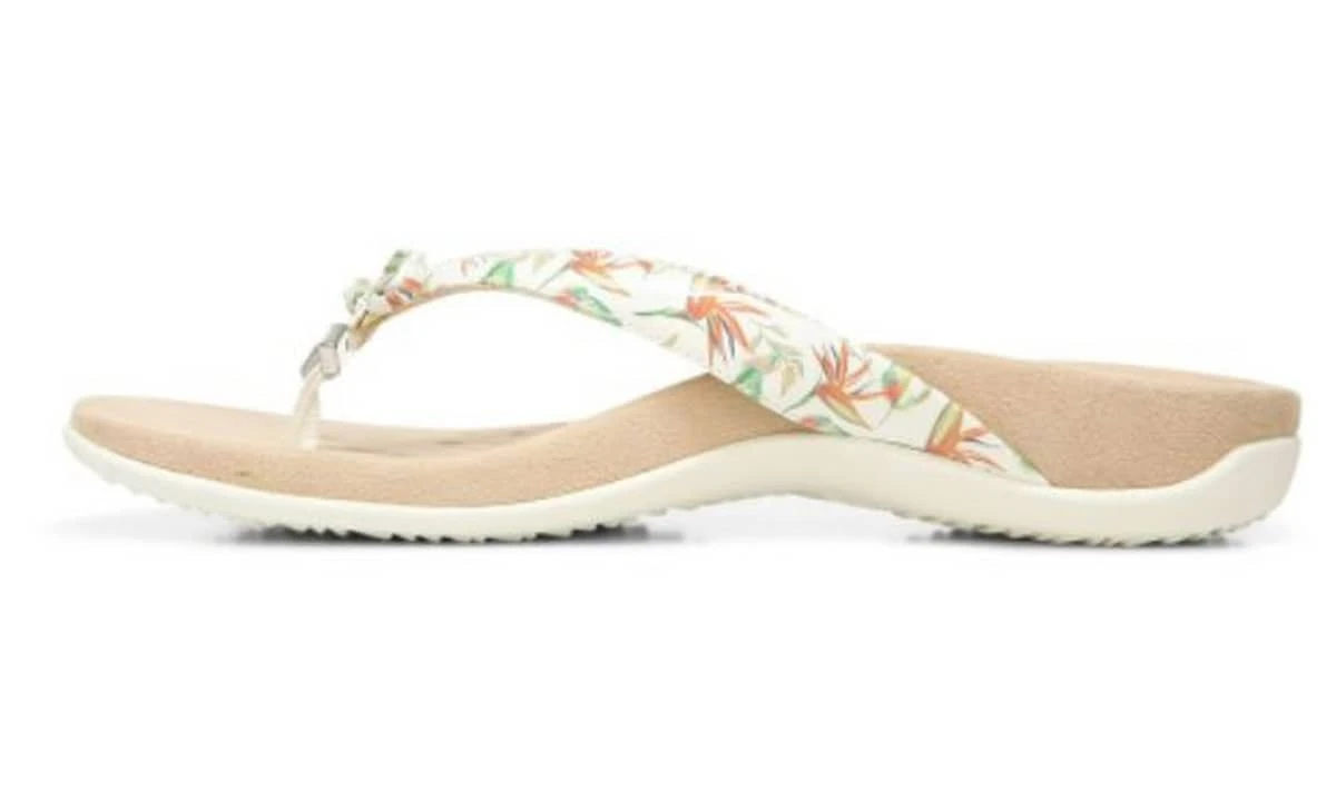 Vionic Women's Bella Toe Post Sandal Marshmallow 6 Vionic Women's Bella Toe Post Sandal Marshmallow - Image 4