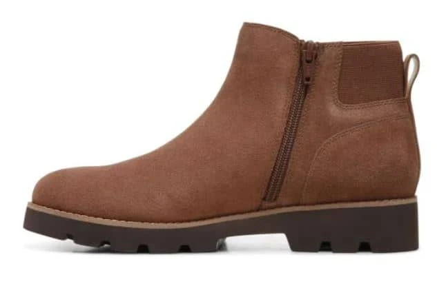 Vionic Women's Brionie Boot Chestnut Suede 6 Vionic Women's Brionie Boot Chestnut Suede - Image 4