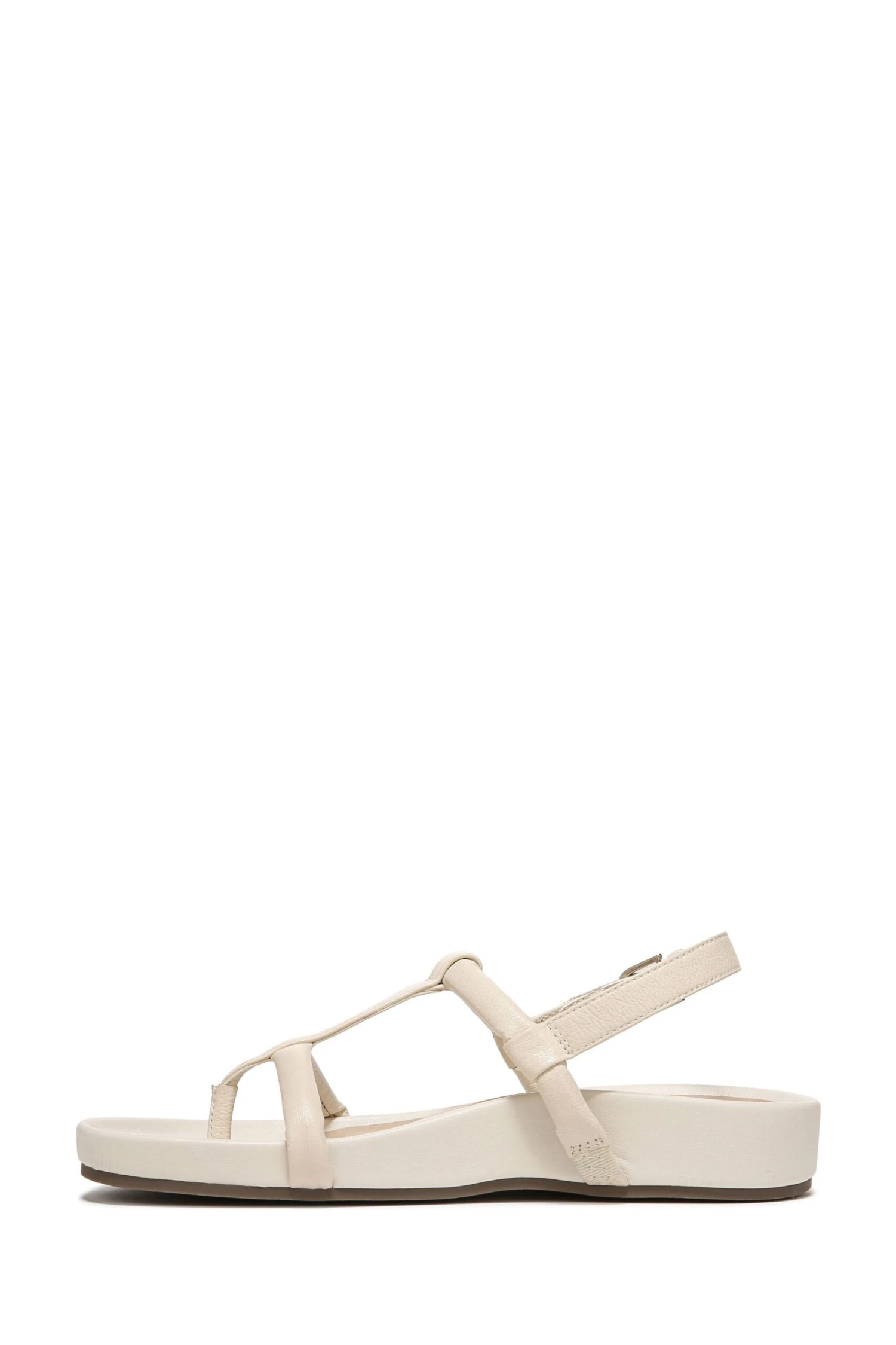 Vionic Cream Tumbled Leather Adley Sandals 4 Vionic Cream Tumbled Leather Adley Sandals - Image 2