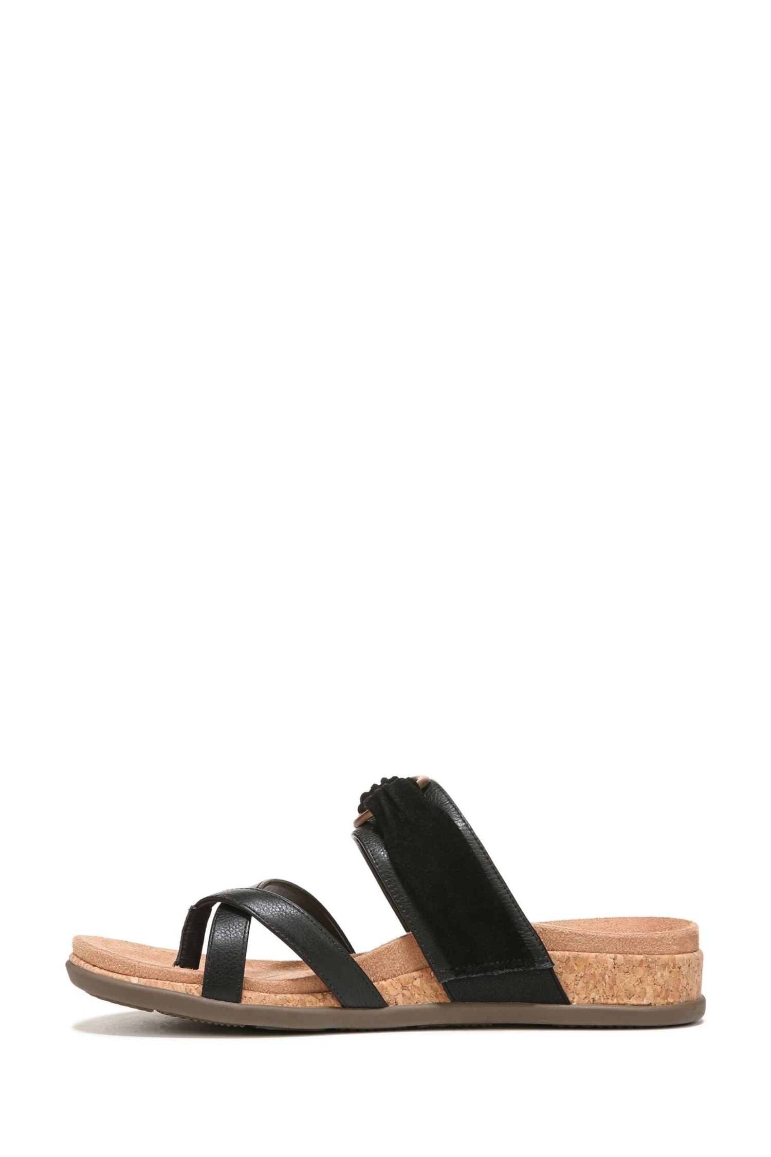 Vionic Black Leather Suede Landyn Sandals 4 Vionic Black Leather Suede Landyn Sandals - Image 2