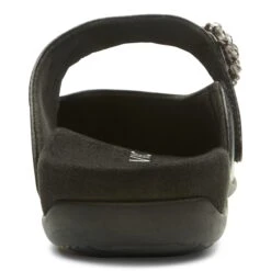 Vionic Black Womens Mules Sz 5 -Vionic 474joan blk vik