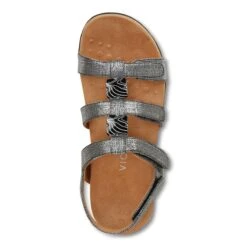Vionic Women's Amber Sandals Black Metallic -Vionic 4 1 18 12