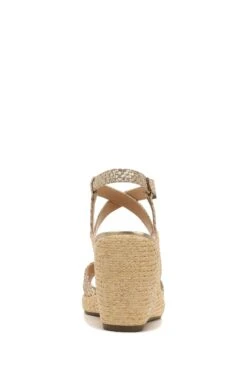 Vionic Gold Tumbled Leather Bonita Sandals -Vionic 520131s4