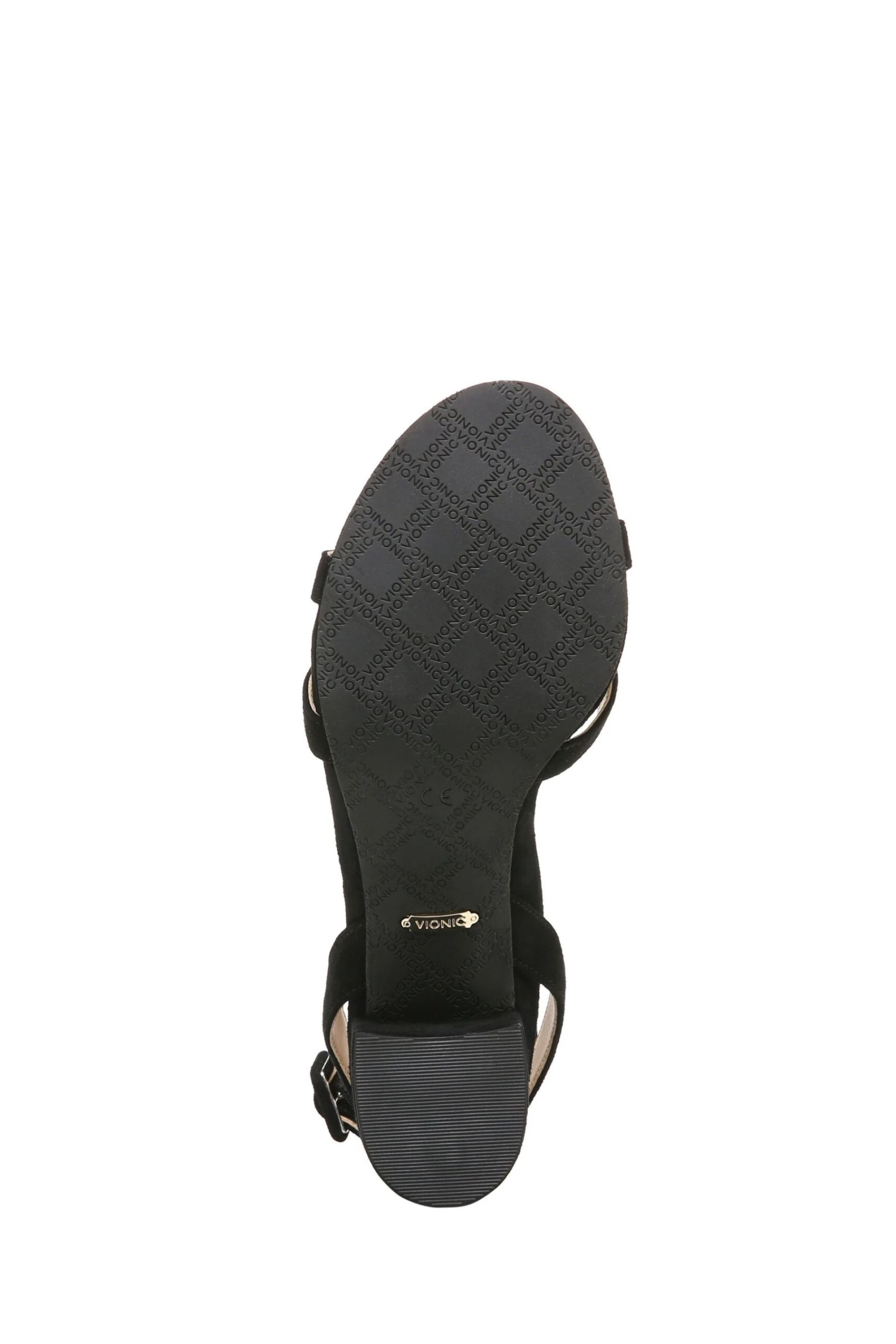 Vionic Black Suede Rosabel Sandals 8 Vionic Black Suede Rosabel Sandals - Image 6