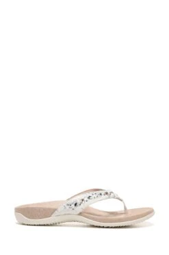 Vionic Lucia White Sandals