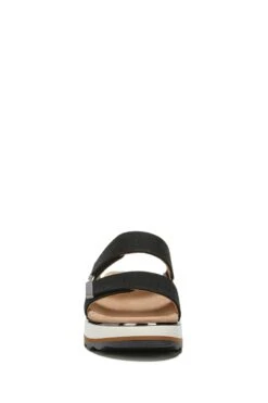 Vionic Black Linen Brandie Slides 12 Vionic Black Linen Brandie Slides -Vionic 591406s5