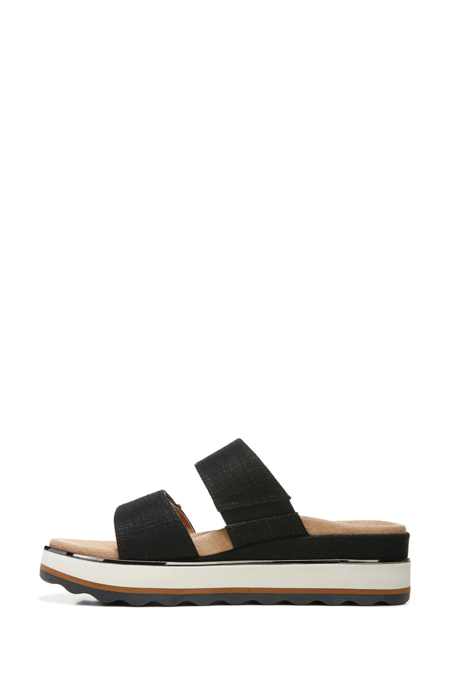 Vionic Black Linen Brandie Slides 8 Vionic Black Linen Brandie Slides - Image 6
