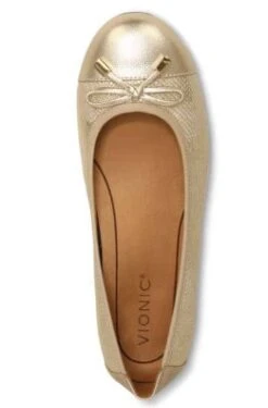 Vionic Women's Minna Ballet Flat Gold 13 Vionic Women's Minna Ballet Flat Gold -Vionic 5 36 11