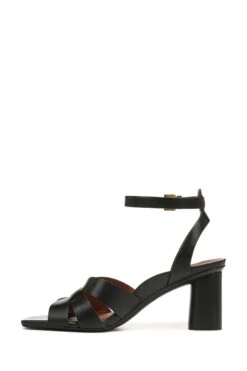 Vionic Black Marrin Leather Heeled Sandals 10 Vionic Black Marrin Leather Heeled Sandals -Vionic 669329s3