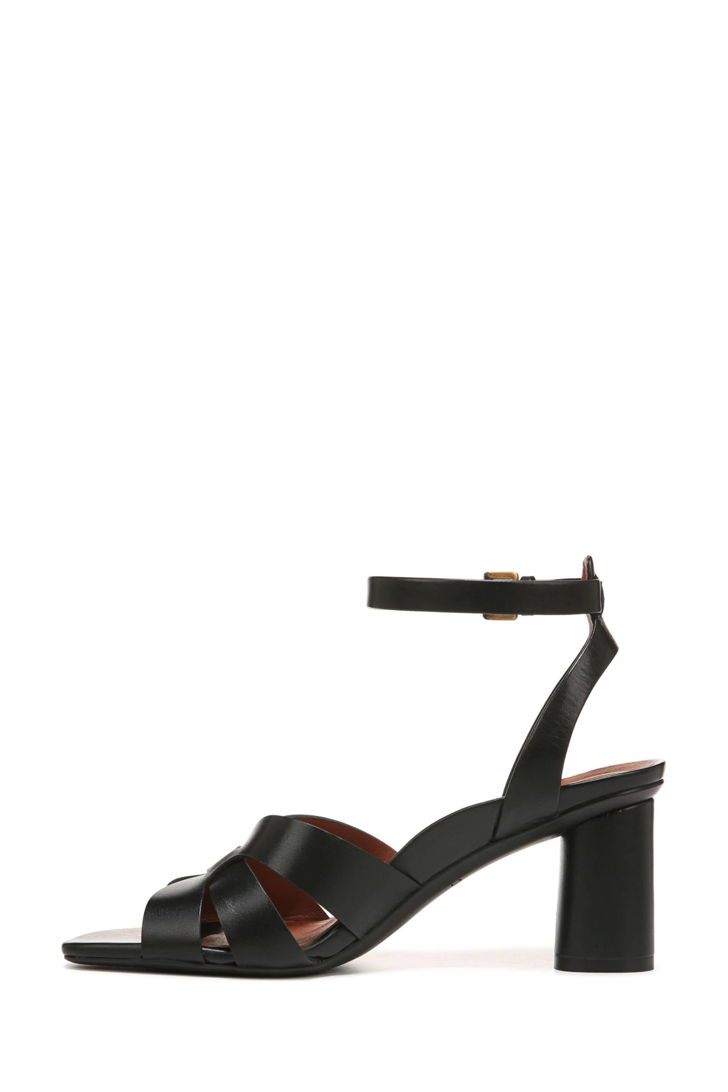 Vionic Black Marrin Leather Heeled Sandals 5 Vionic Black Marrin Leather Heeled Sandals - Image 3