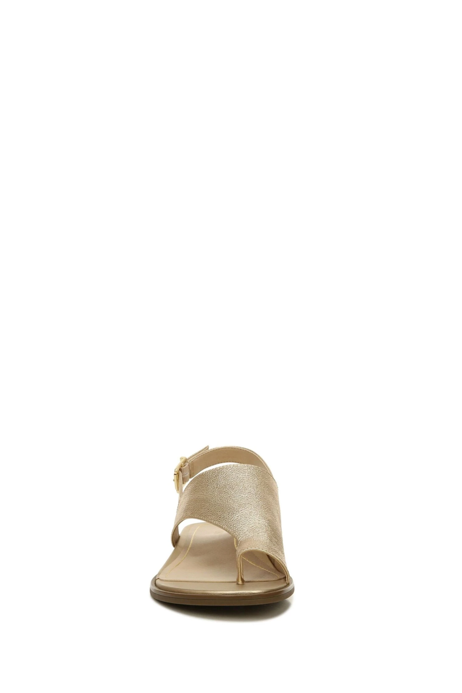 Vionic Gold Ella Tumbled Leather Sandals 5 Vionic Gold Ella Tumbled Leather Sandals - Image 3