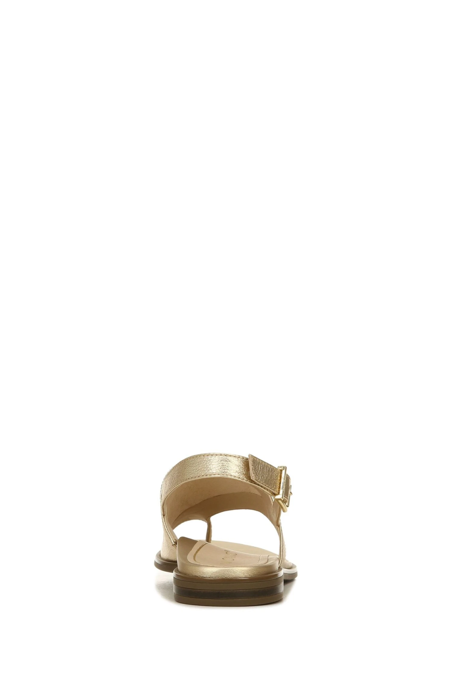 Vionic Gold Ella Tumbled Leather Sandals 6 Vionic Gold Ella Tumbled Leather Sandals - Image 4