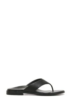 Vionic Agave Black Leather Sandals