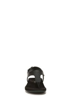 Vionic Terra Black Tumbled Leather Sandals 10 Vionic Terra Black Tumbled Leather Sandals -Vionic 712540s3