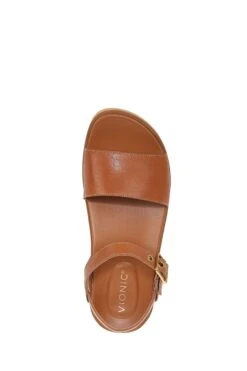 Vionic Jamie Brown Leather Sandals 12 Vionic Jamie Brown Leather Sandals -Vionic 766576s5