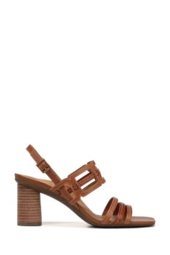 Vionic Zaphira Heeled Brown Sandals