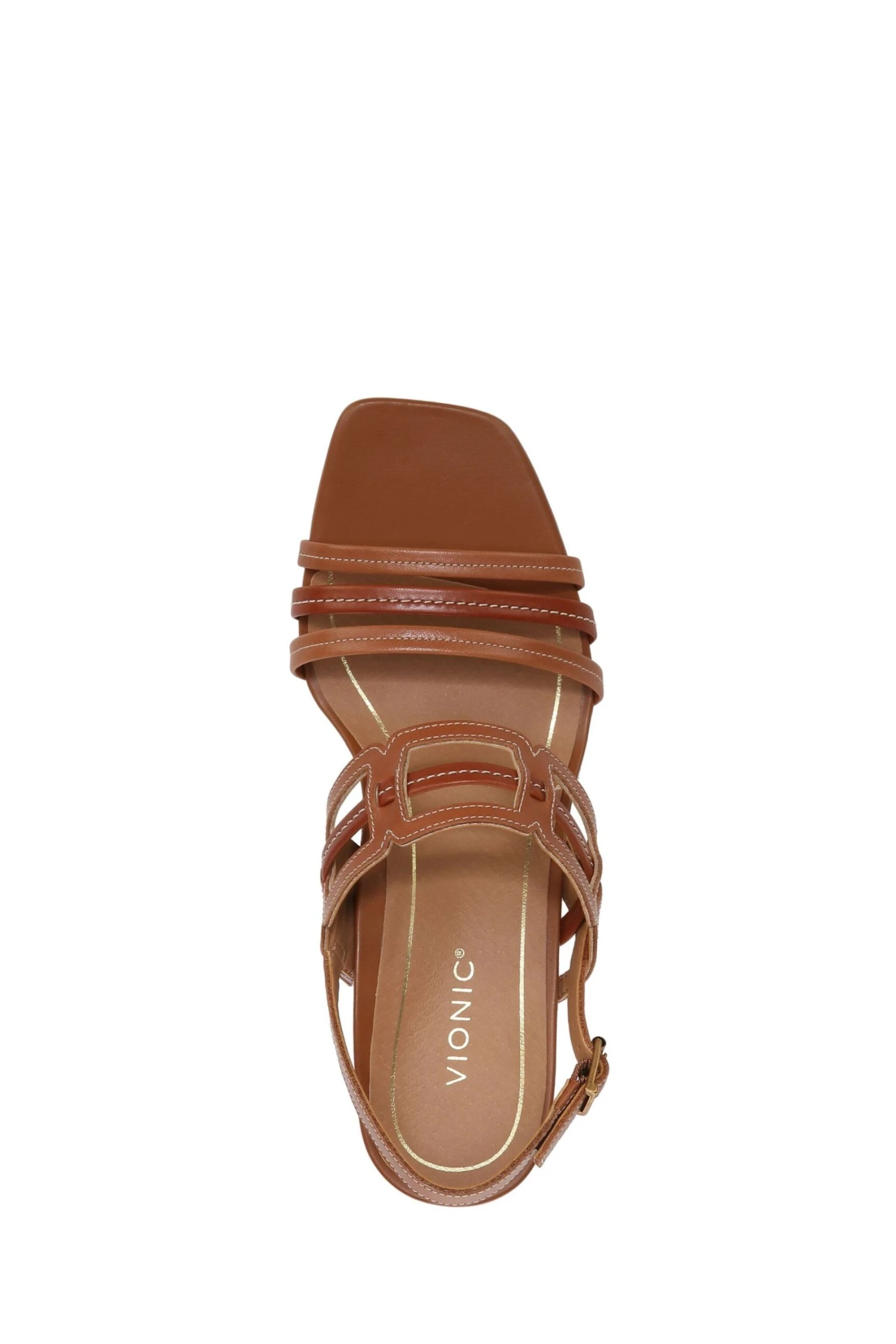 Vionic Zaphira Heeled Brown Sandals 6 Vionic Zaphira Heeled Brown Sandals - Image 4