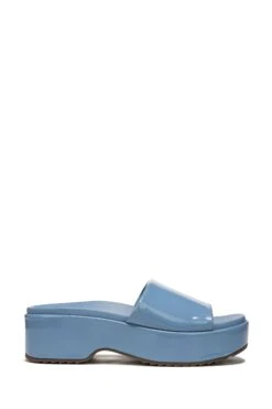 Vionic Blue Trista Slides