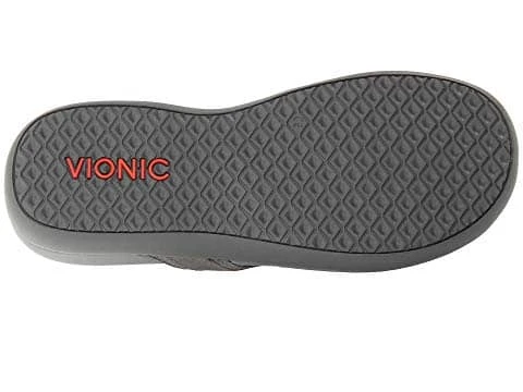 Vionic Women's Tide II Toe Post Sandals Pewter Metallic 10 Vionic Women's Tide II Toe Post Sandals Pewter Metallic - Image 8