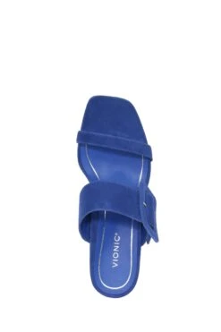 Vionic Brookell Blue Slides 12 Vionic Brookell Blue Slides -Vionic 824050s5