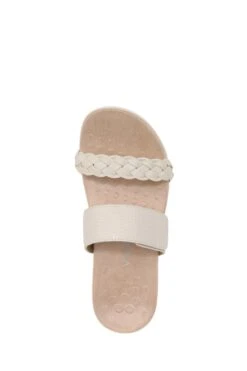 Vionic Cream Jeanne Slides -Vionic 834897s5