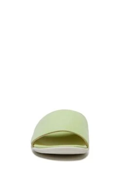 Vionic Val Pale Lime Suede Slides 10 Vionic Val Pale Lime Suede Slides -Vionic 853750s3
