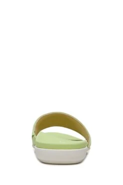 Vionic Val Pale Lime Suede Slides 11 Vionic Val Pale Lime Suede Slides -Vionic 853750s4