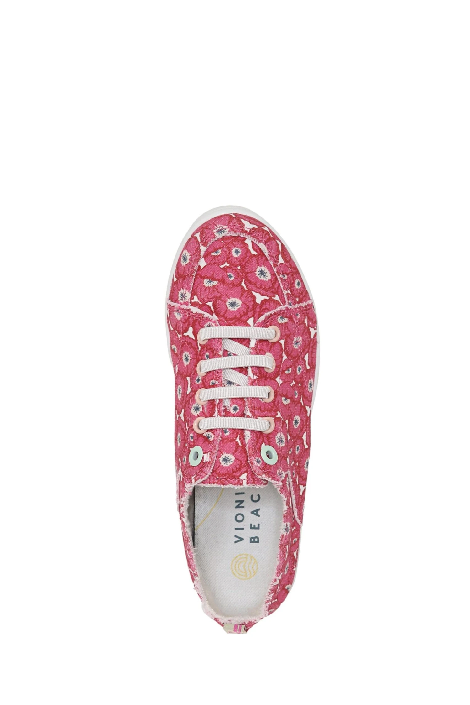 Vionic Pink Stargazer Poppy Print Pismo Sneakers 7 Vionic Pink Stargazer Poppy Print Pismo Sneakers - Image 5