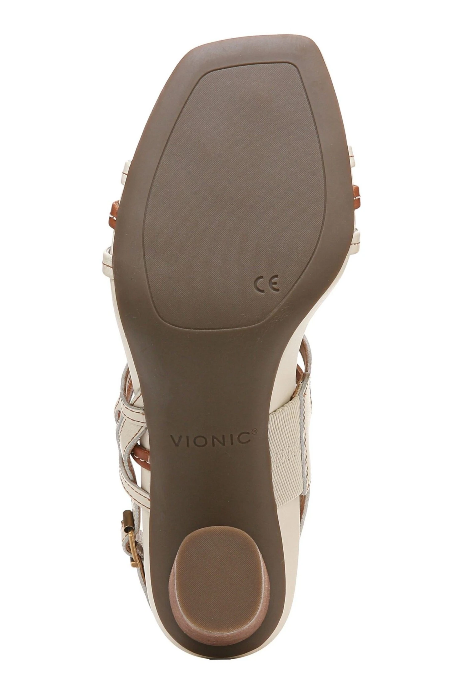 Vionic Cream Zaphira Ankle Strap Sandals 8 Vionic Cream Zaphira Ankle Strap Sandals - Image 6