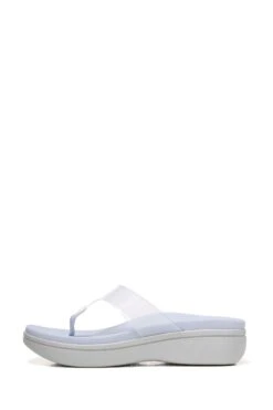 Vionic Luminous Blue Thong Wedge Sandals -Vionic C08232s2