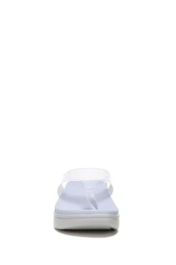 Vionic Luminous Blue Thong Wedge Sandals -Vionic C08232s4