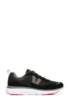 Vionic Ayse Lace Up Black Trainers