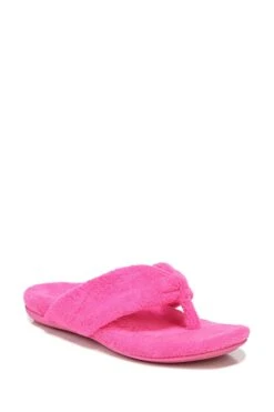 Vionic Pink Glo Terry Lydia Slippers 11 Vionic Pink Glo Terry Lydia Slippers -Vionic C23305s3
