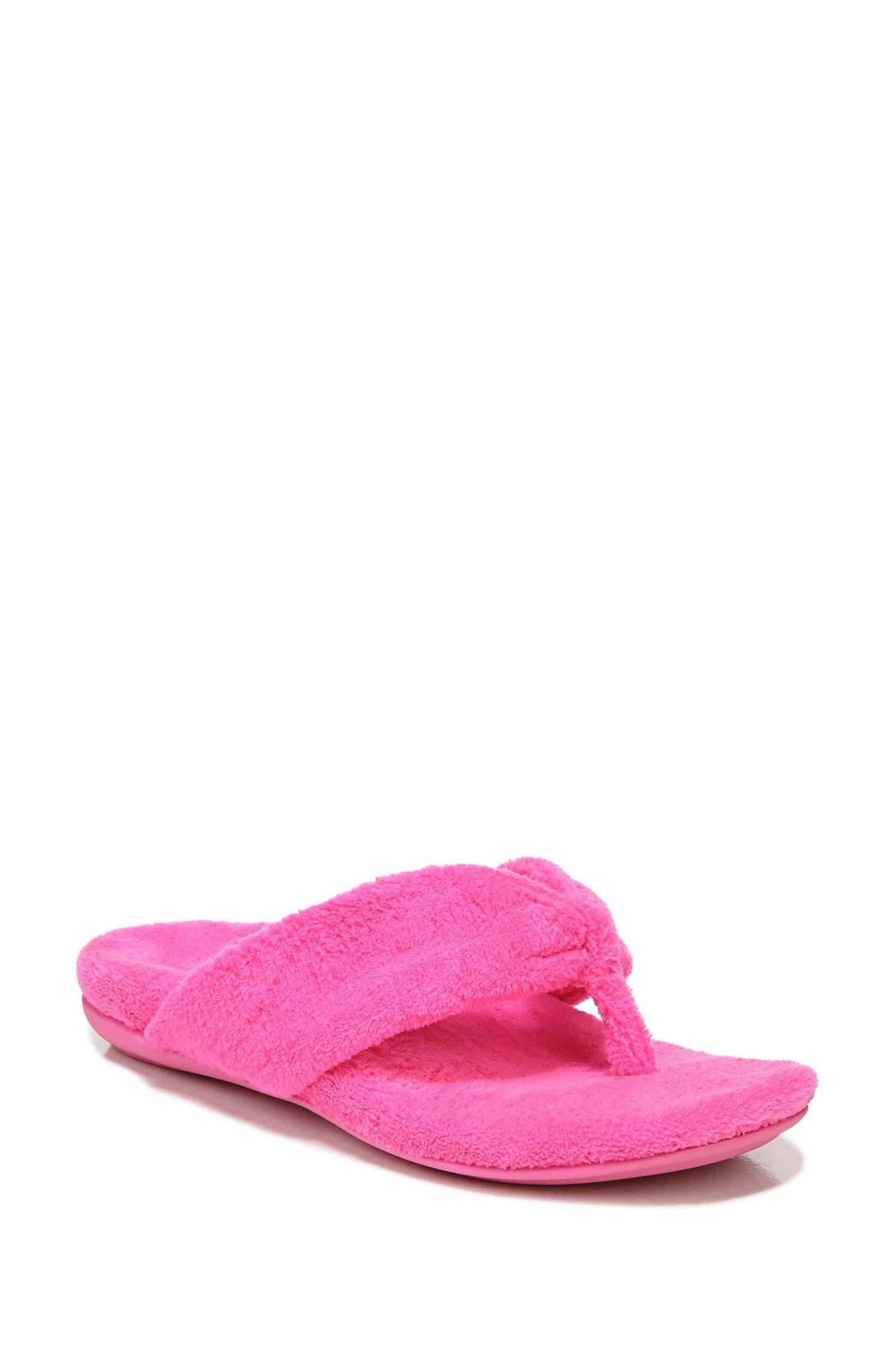 Vionic Pink Glo Terry Lydia Slippers 5 Vionic Pink Glo Terry Lydia Slippers - Image 3