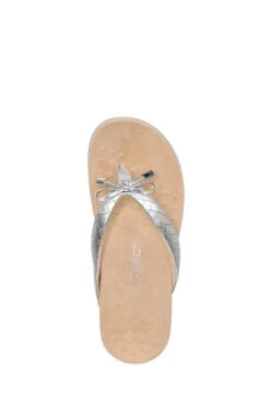 Vionic Silver Bella Thong Sandals -Vionic C26274s5