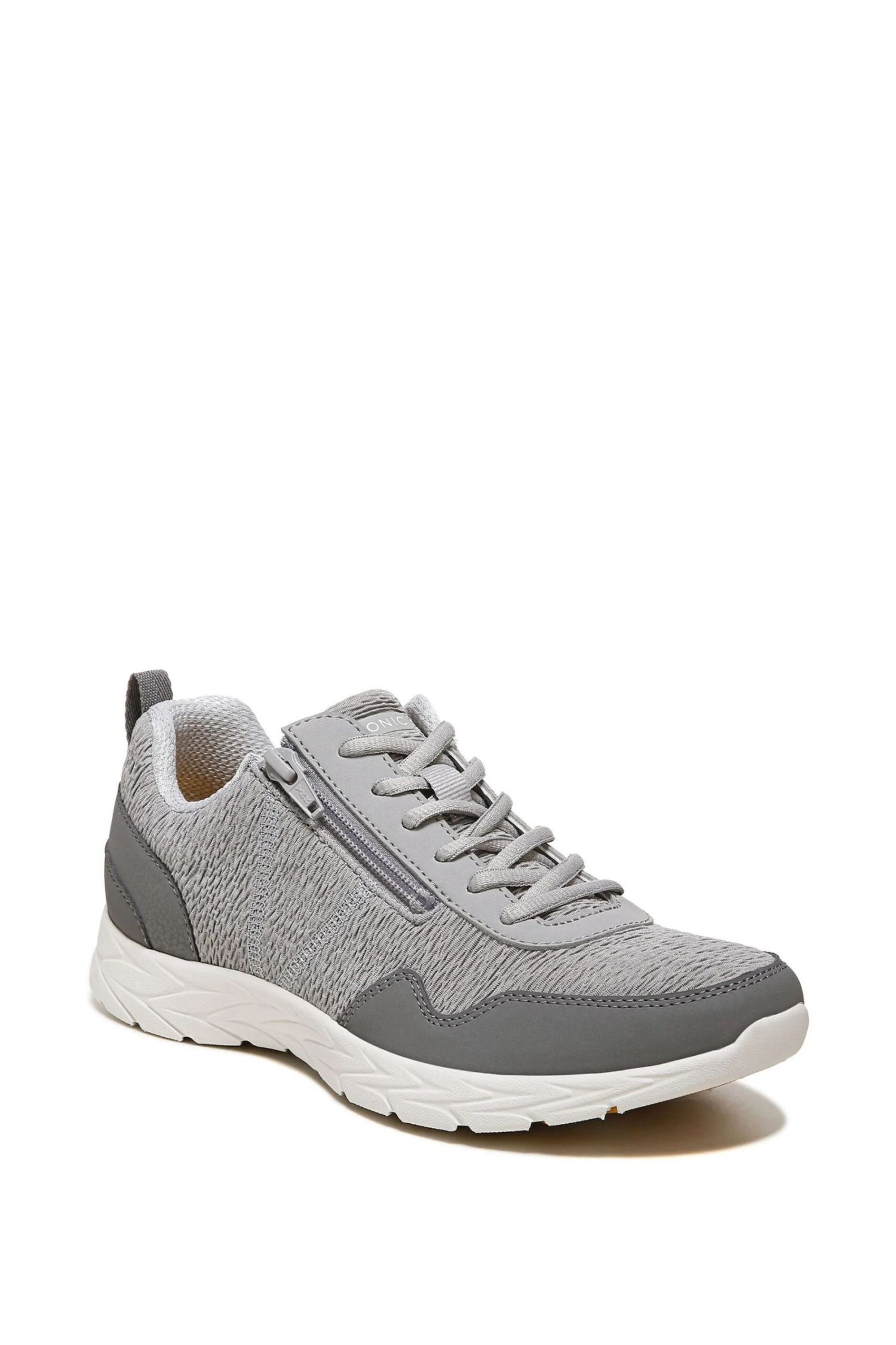Vionic Light Grey Jetta Lace Up Trainers 5 Vionic Light Grey Jetta Lace Up Trainers - Image 3