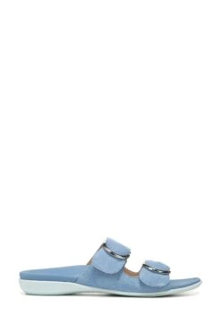 Vionic Blue Corlee Slider Sandals