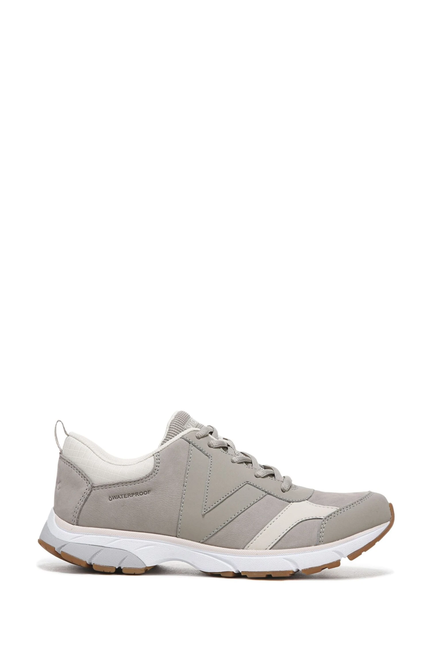 Vionic Grey Dark Taupe Zanny Lace Up Trainers 3 Vionic Grey Dark Taupe Zanny Lace Up Trainers