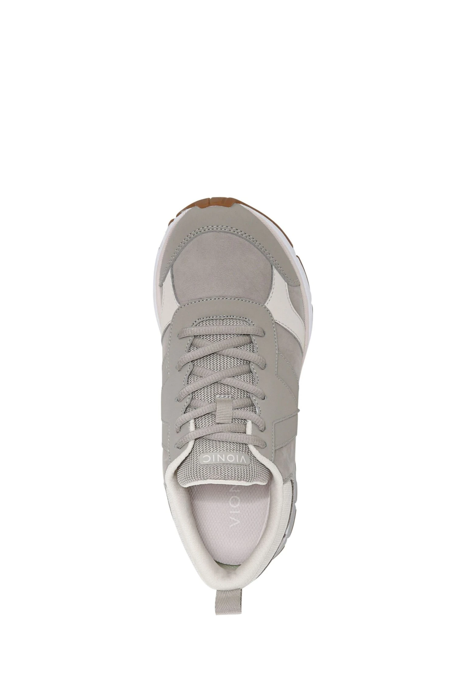 Vionic Grey Dark Taupe Zanny Lace Up Trainers 8 Vionic Grey Dark Taupe Zanny Lace Up Trainers - Image 6