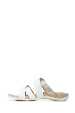 Vionic Hadlie White Slider Sandals -Vionic C57255s2