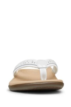Vionic Casandra Toe Post Thong White Sandals 10 Vionic Casandra Toe Post Thong White Sandals -Vionic C60305s4