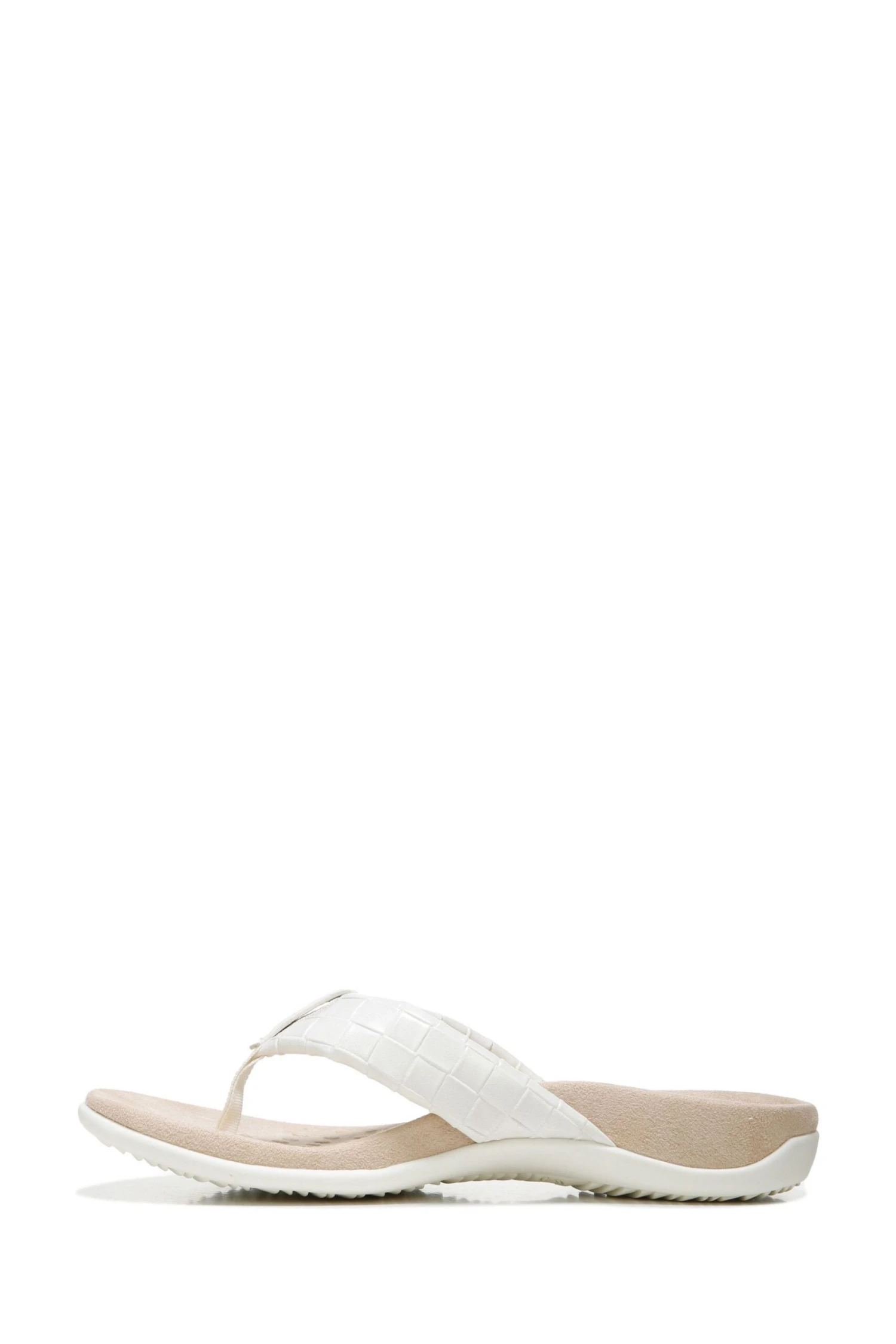 Vionic Cream Layne Thong Sandals 4 Vionic Cream Layne Thong Sandals - Image 2