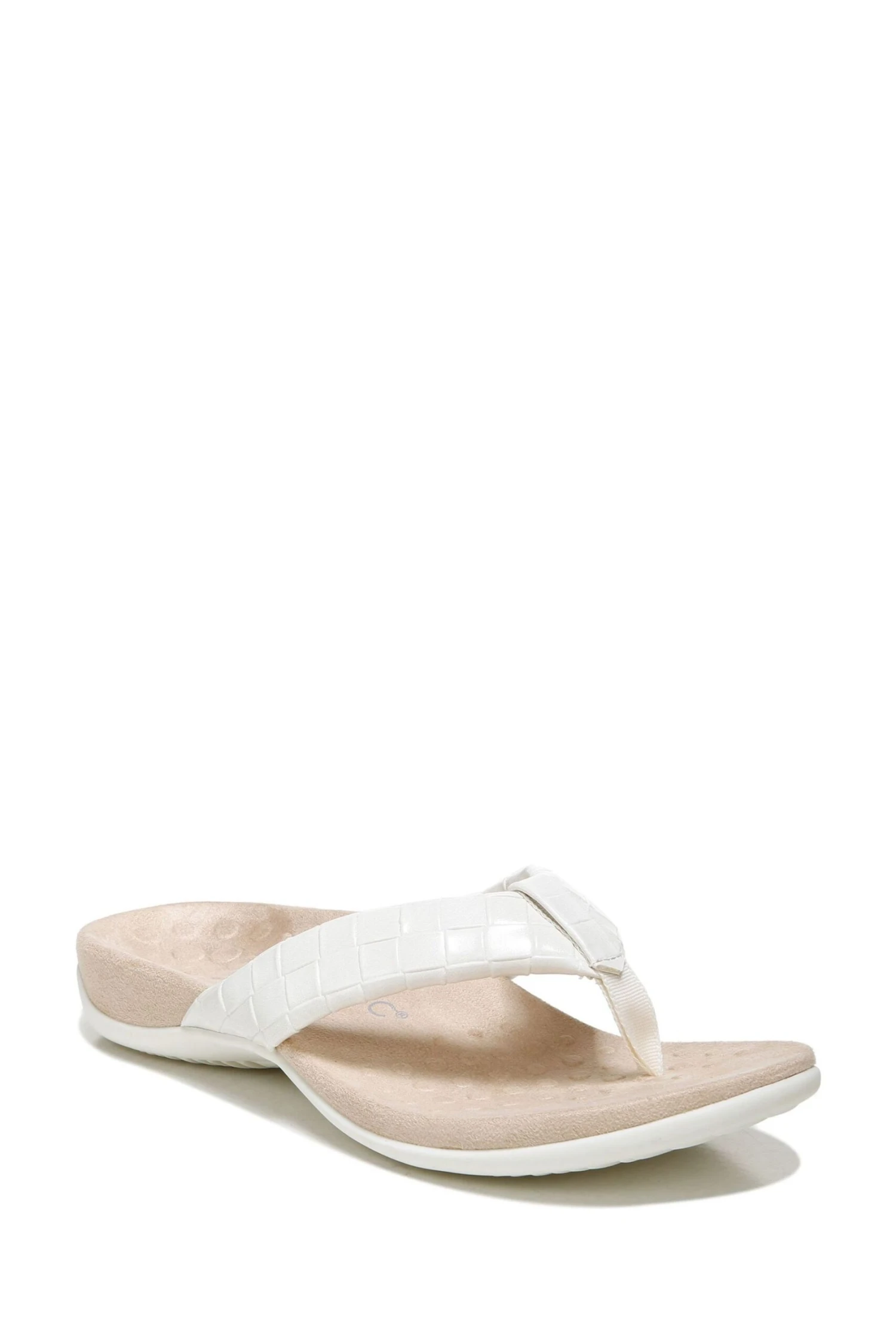 Vionic Cream Layne Thong Sandals 5 Vionic Cream Layne Thong Sandals - Image 3