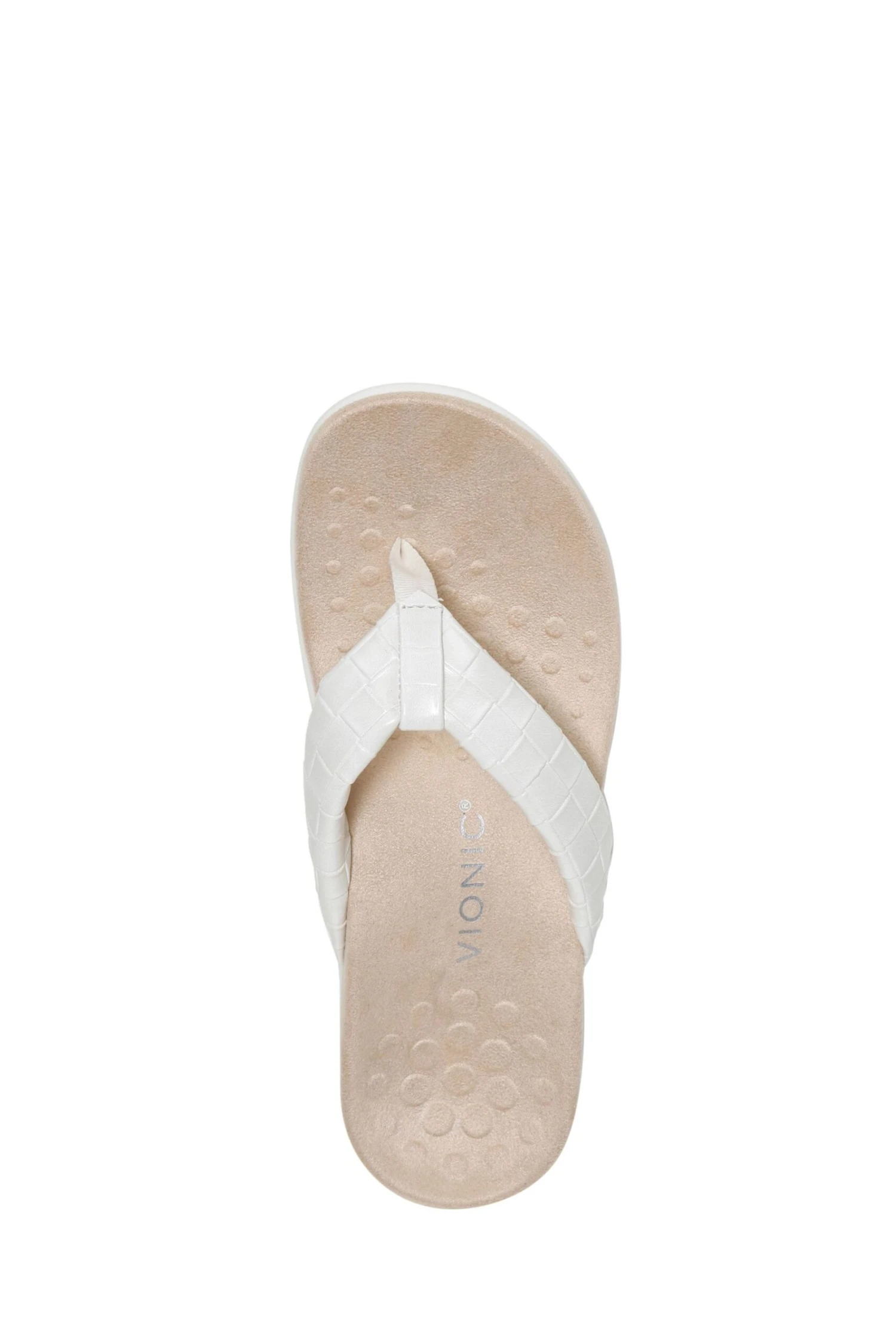 Vionic Cream Layne Thong Sandals 8 Vionic Cream Layne Thong Sandals - Image 6