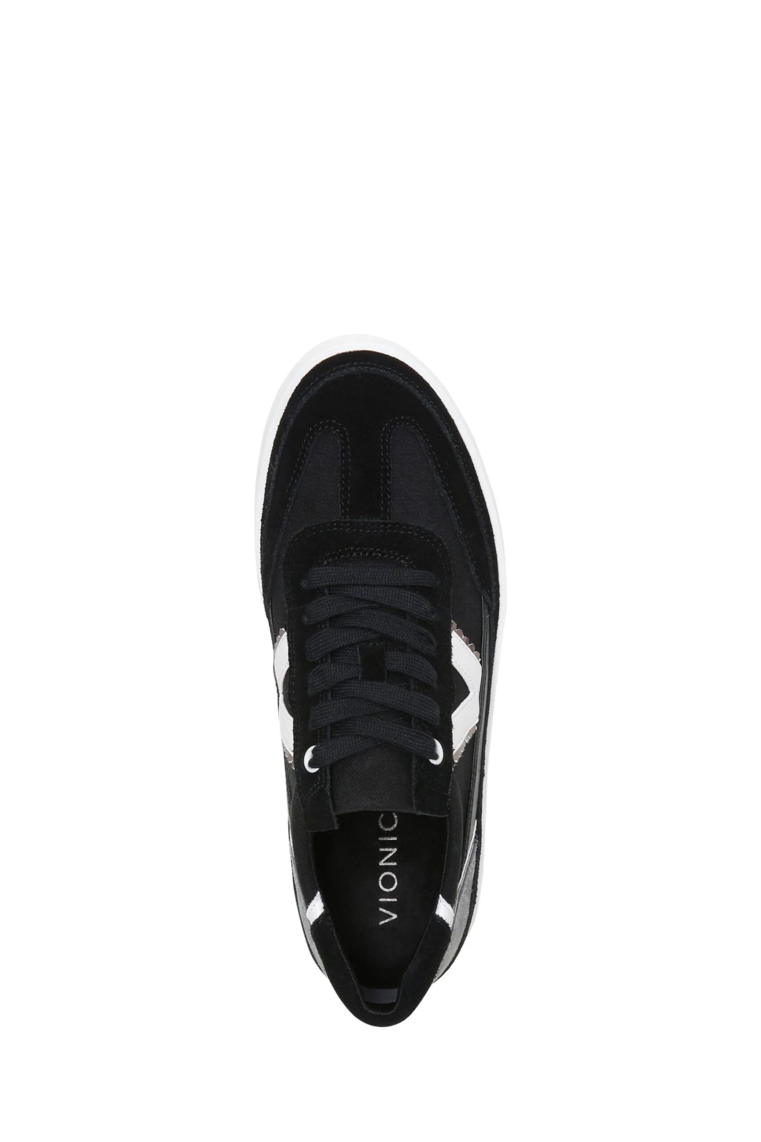 Vionic Mylie Black Canvas Lace Up Trainers 8 Vionic Mylie Black Canvas Lace Up Trainers - Image 6