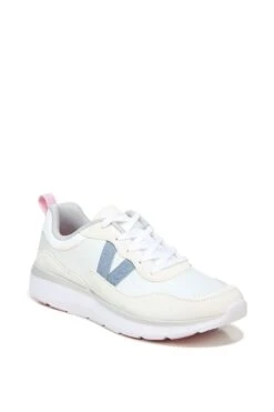 Vionic Ayse White Lace Up Trainers -Vionic C78705s3